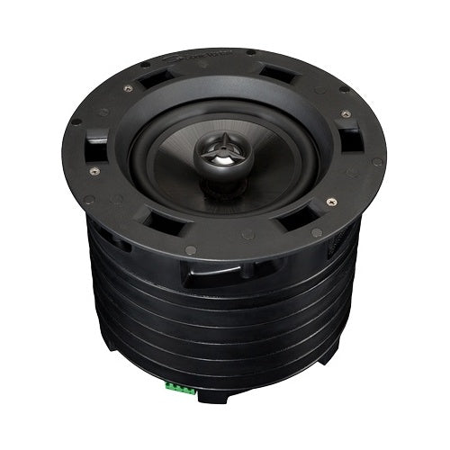 Beale Street TIC651 6.5\\" Ribbed Injected Polypropylene Woofer, In-Ceiling 2-way Speaker Powered by Sonic Vortex