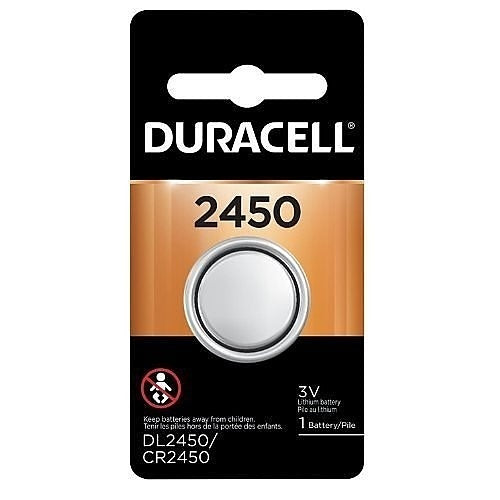Duracell 2450 Lithium Coin Battery, 3V