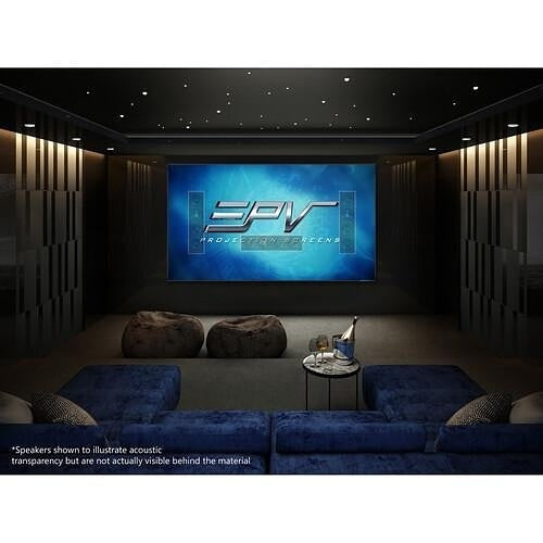 Elite Screens EF110H-A4K EPV A4K EFINITY Series 110\\" Diagonal, 16\', White