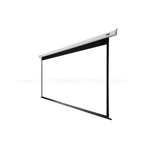 Elite Screens ELECTRIC84H2 Spectrum Series 84\\" Electric Wall/Ceiling Projection Screen, White