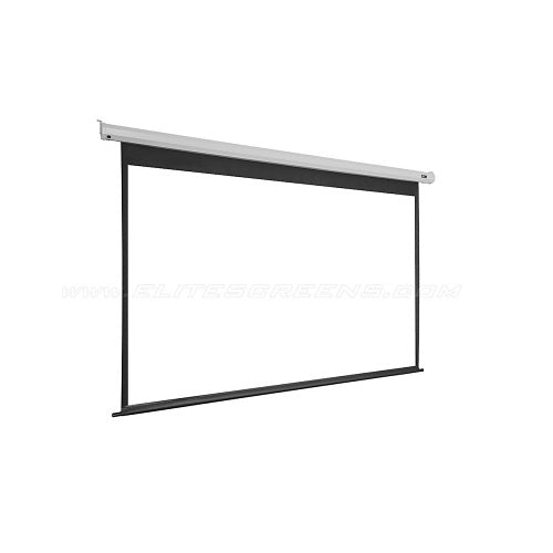 Elite Screens ELECTRIC84H2 Spectrum Series 84\\" Electric Wall/Ceiling Projection Screen, White