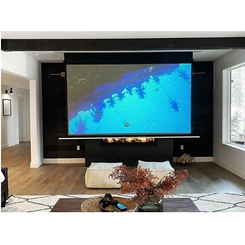 Elite Screens ETB103HD5-E24 Evanesce Tab-Tension B Series 103\\" In-Ceiling ALR Electric Projector Screen with CineGray 5D