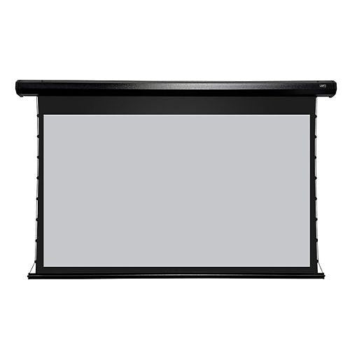 Elite Screens TE150HR3-DUAL 150\\" Tensioned Electric Projector Screen, 73.6\\"x130.7\\", Black Casing