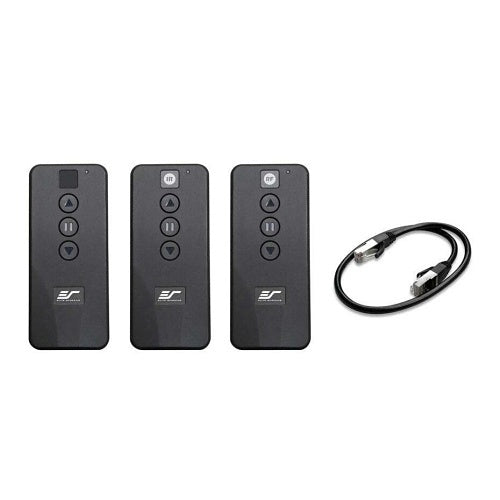 Elite Screens TE100HW3 100\\" CineTension 3 CineWhite Tab-Tensioned Electric Projector Screen
