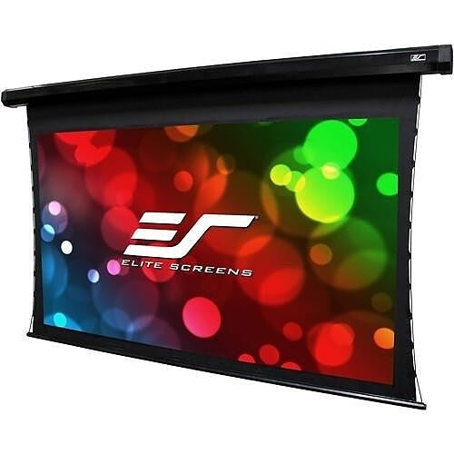 Elite Screens TE110HR2-DUAL 110\\" diag. CineTension WraithVeil Dual Electric Projector Screen, 16:9, CineWhite Surface
