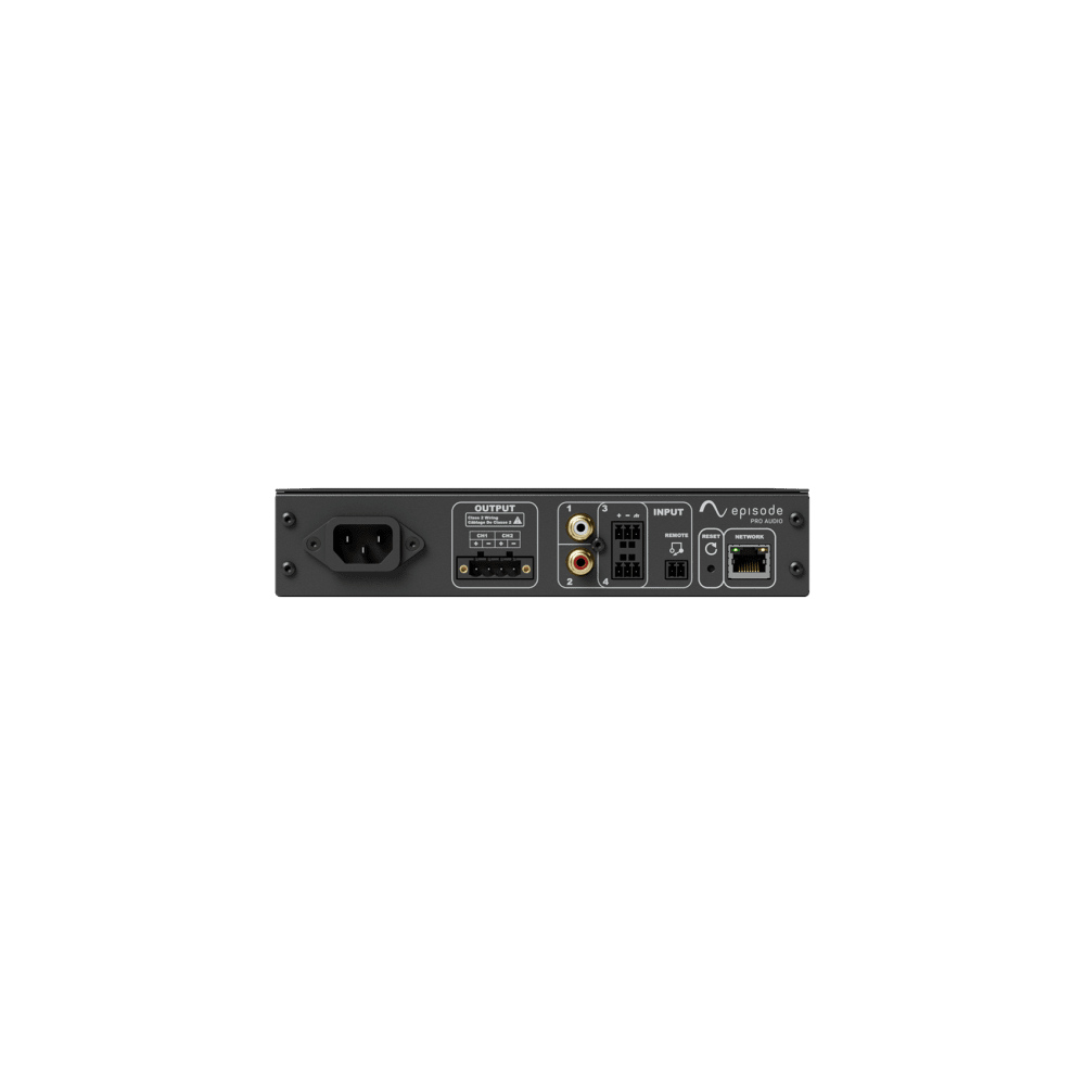 Episode® Business Music 2 x 160 MixAmp with 70V/100V/8ohm/4ohm Selectable Output