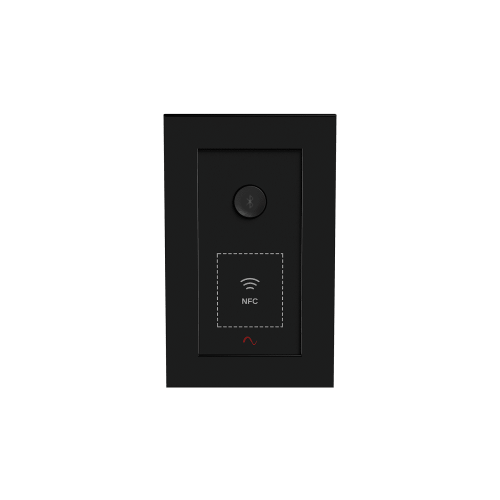 Episode® Business Music Bluetooth Audio Input Wall Plate (Black)