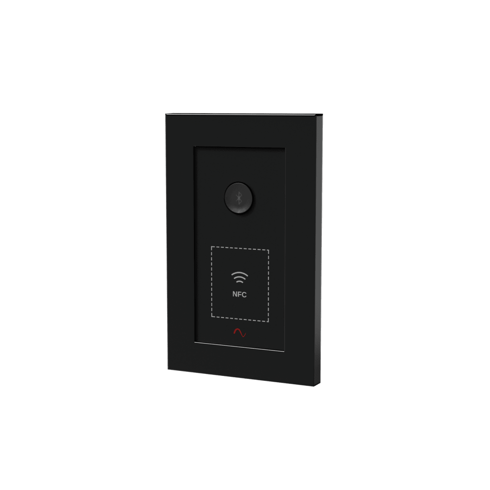 Episode® Business Music Bluetooth Audio Input Wall Plate (Black)
