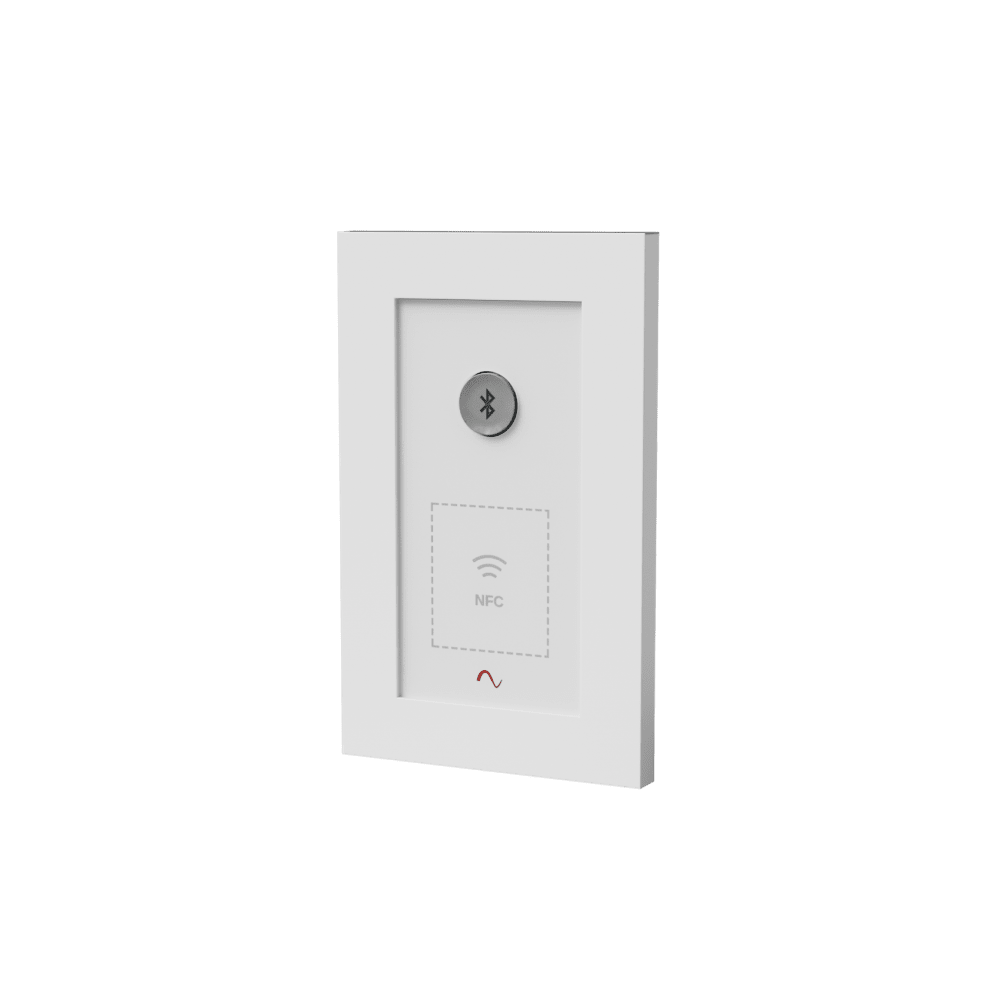 Episode® Business Music Bluetooth Audio Input Wall Plate (White)