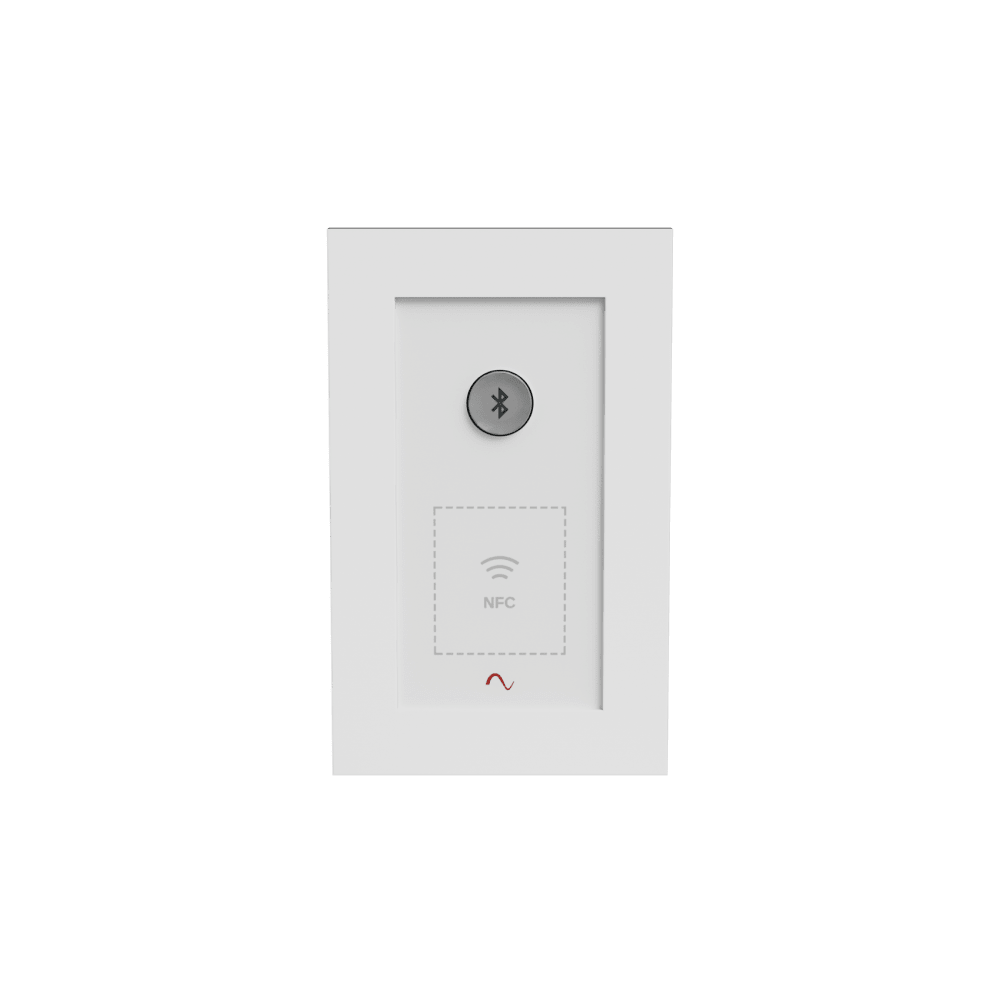 Episode® Business Music Bluetooth Audio Input Wall Plate (White)