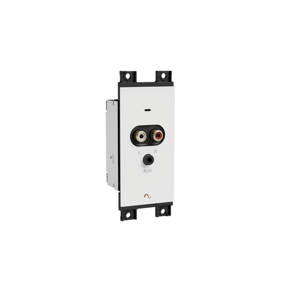 Episode® Business Music Solution RCA 3.5mm Input Wall Plate (White)