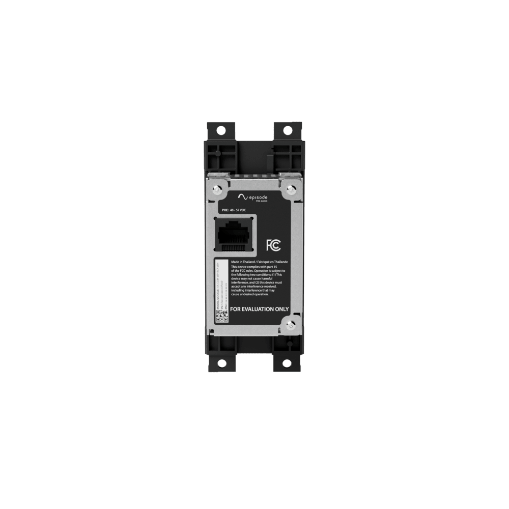 Episode® Business Music Solution RCA 3.5mm Input Wall Plate (White)