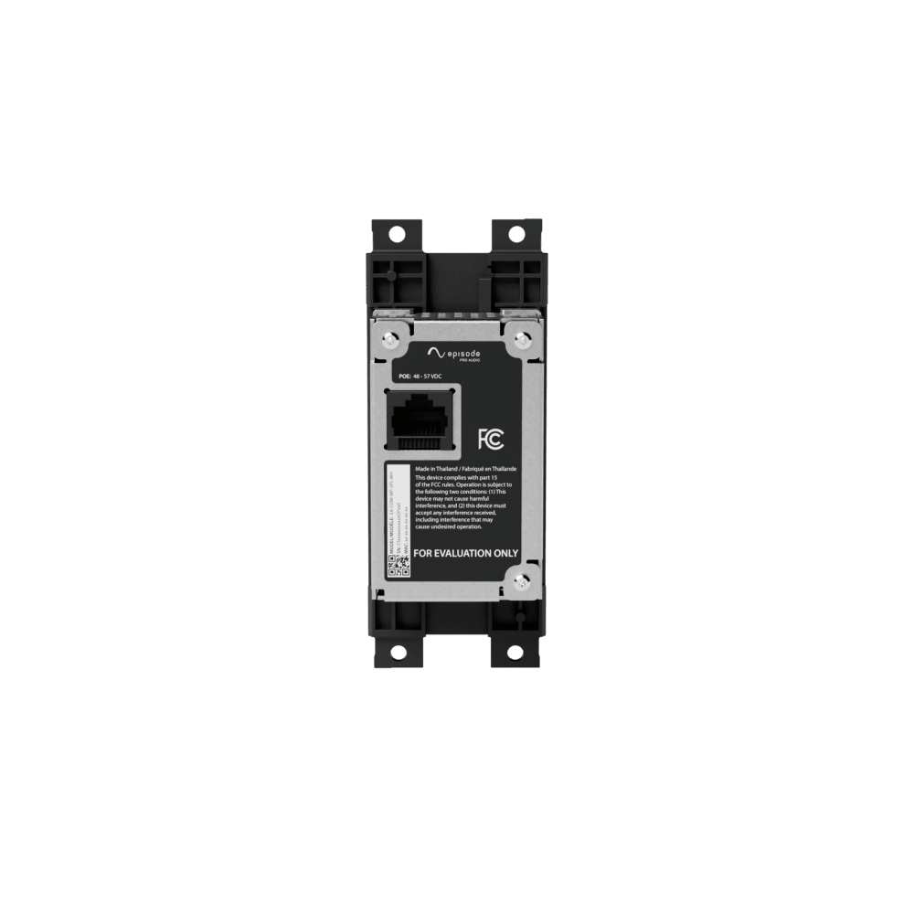 Episode® Business Music Solution SPL Sensor Wall Plate (White)
