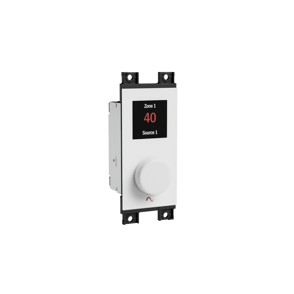 Episode® Business Music Solution Zone-Source Controller Wall Plate (White)