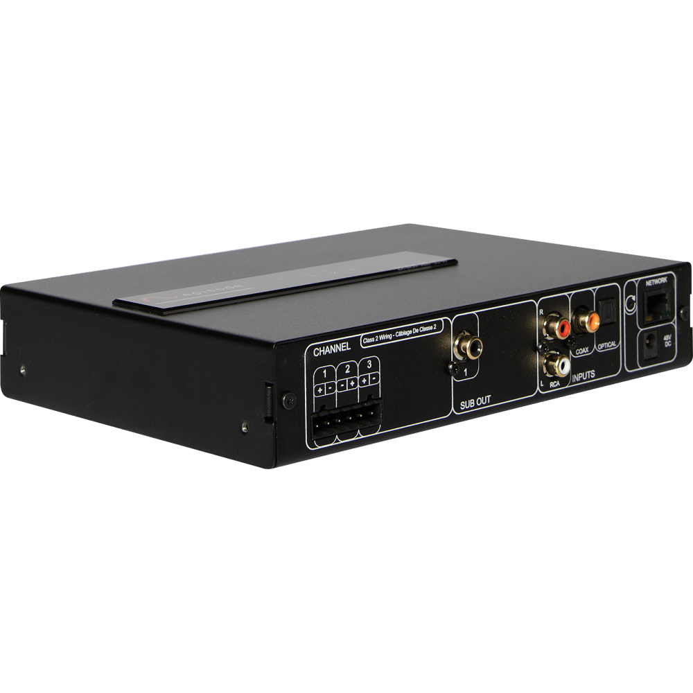 Episode 50W, 3 Channel POE Matrix Switching Amp DSP Config W/ MoIP Streaming Capability