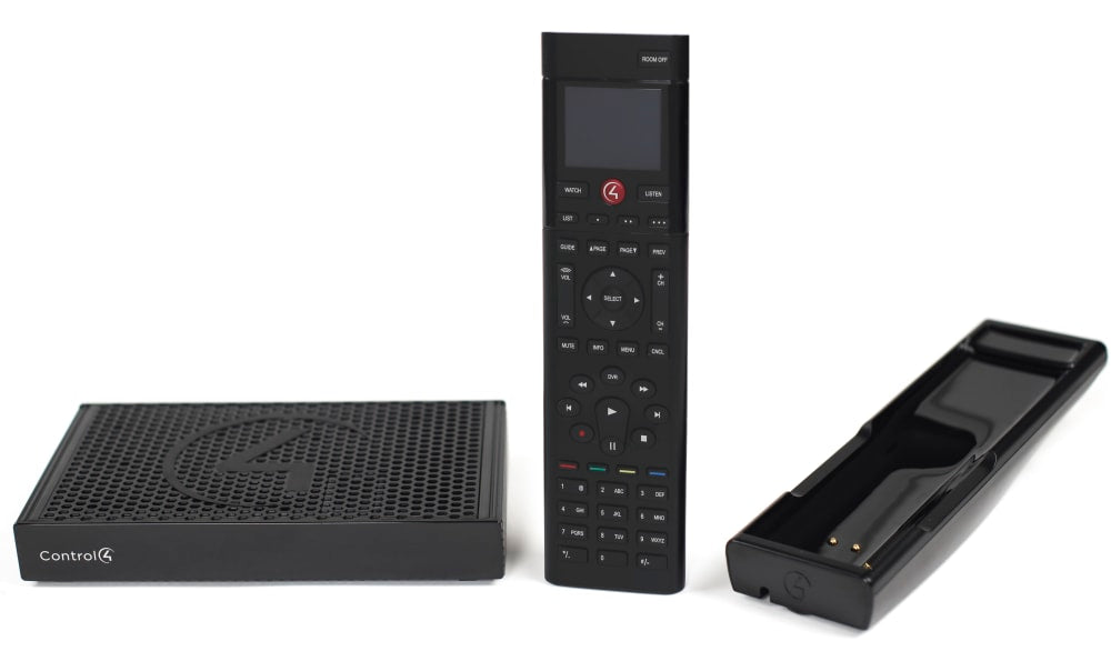 Control4® EA-1 PoE Entertainment Bundle W/Remote & Recharging Station, V2 - EOS 08.09.23
