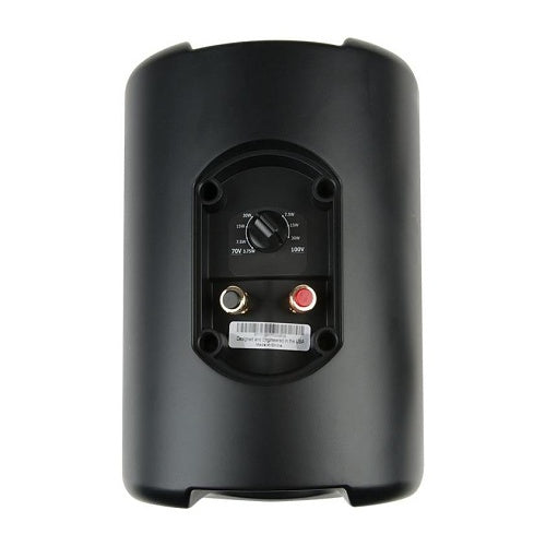 Episode ECS-500-AW70V-4-BLK All-Weather Commercial Series 70V 4\\" Surface Mount Speaker, Black