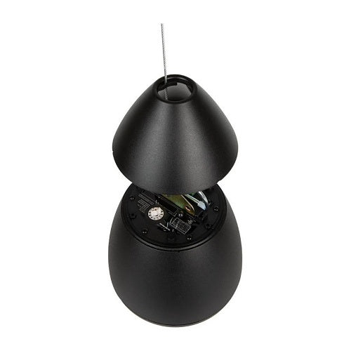 Episode ECS-800-PND4-BLK 800 Commercial Series 70V Pendant Speaker with 4\\" Woofer and Gripple Kit, Black
