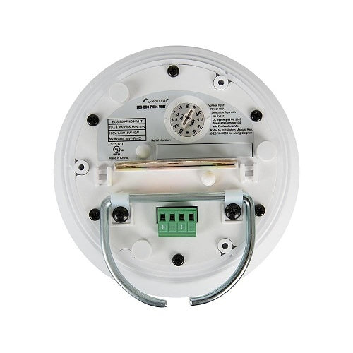 Episode ECS-800-PND4-WHT 800 Commercial Series 70V Pendant Speaker with 4\\" Woofer and Gripple Kit, White