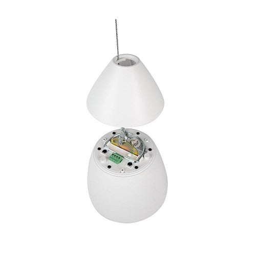 Episode ECS-800-PND4-WHT 800 Commercial Series 70V Pendant Speaker with 4\\" Woofer and Gripple Kit, White