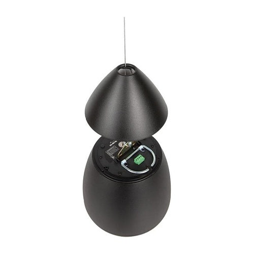 Episode ECS-800-PND6-BLK 800 Commercial Series 70V Pendant Speaker with 6\\" Woofer and Gripple Kit, Black