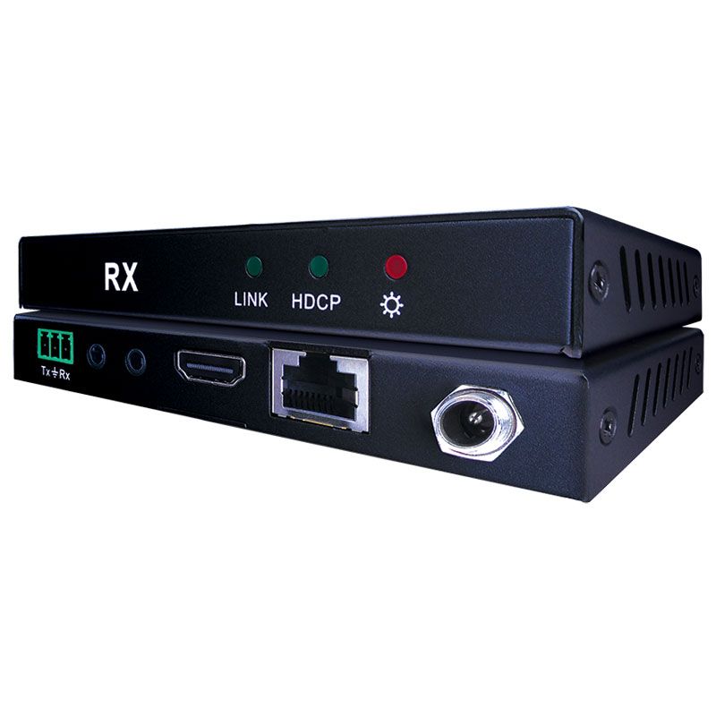 HDBaseT Slim 4K Receiver over Single CAT5e-CAT6 PoH 230ft-70