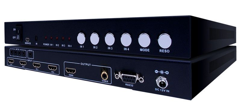 HDMI 4x1 Selector Switch Multiview 1080p with Seamless Switc