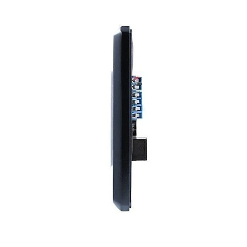 Essex HET-K-PTO Hand-E-Tap Programmable Touch Switch \\"Push to Open\\" Graphic, Black Bezel