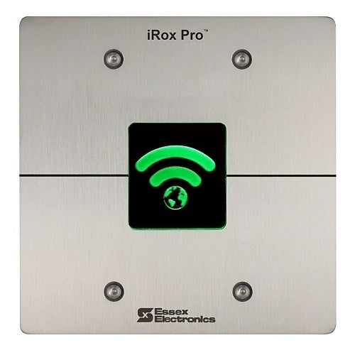 Essex IRXO-3S iRox Double Gang High Frequency Reader with iCLASS SE, Wiegand/OSDP, Stainless Faceplate