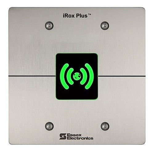 Essex IRXPO-3S iRox Plus Double Gang Dual Frequency Reader with MultiCLASS SE, Wiegand/OSDP, Stainless Faceplate