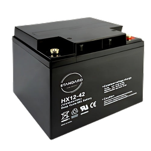 Standard Fire Safety ES6000-B12420 Rechargeable Battery with ABS Case, 12V, 42Ah