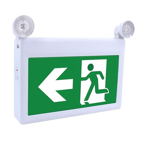 Standard Fire Safety SD-10197 Running Man Sign, Plastic, Remote Capable