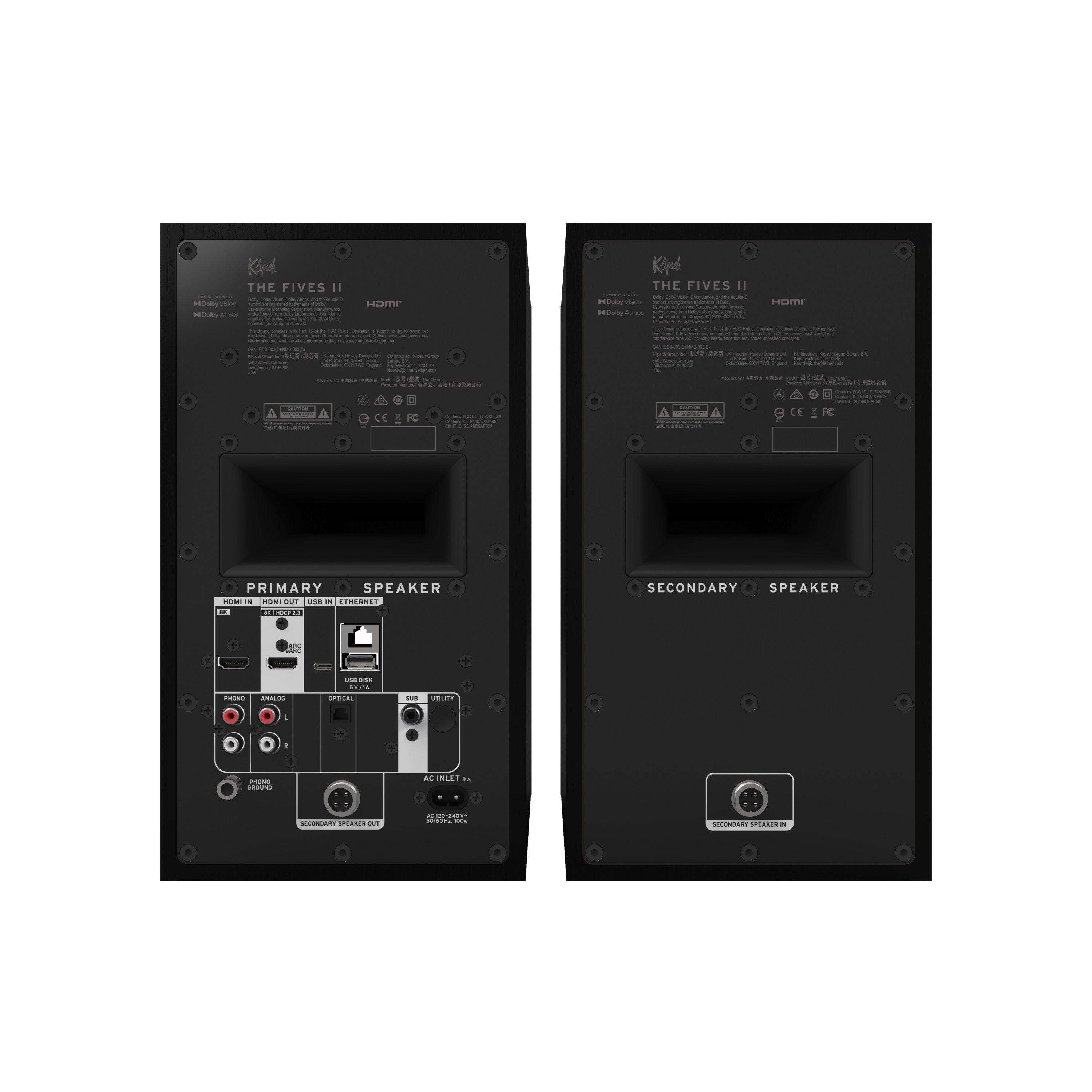 Klipsch Fives II 5.25\\" Powered Speakers