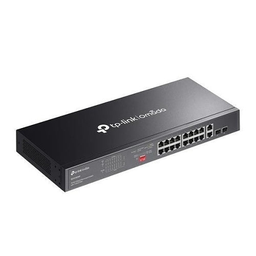 TP-Link DS1018GMP Omada Unmanaged 18-Port Gigabit Rackmount Switch with 16-Port PoE+