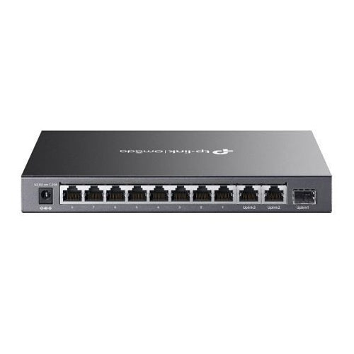TP-Link DS111P Omada Unmanaged 8-Port 10/100Mbps + 3-Port Gigabit Desktop Switch with 8-Port PoE+