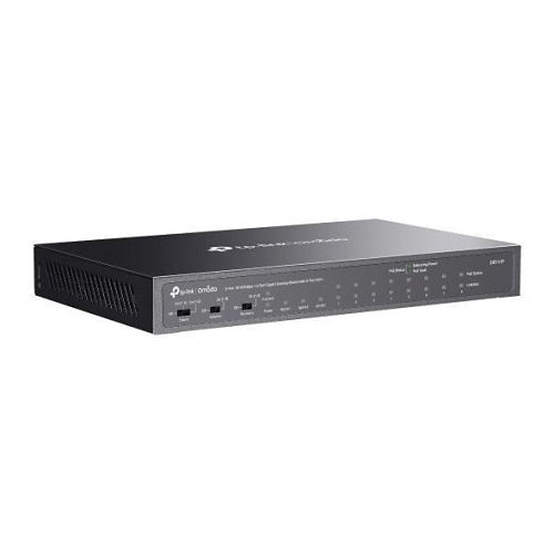 TP-Link DS111P Omada Unmanaged 8-Port 10/100Mbps + 3-Port Gigabit Desktop Switch with 8-Port PoE+