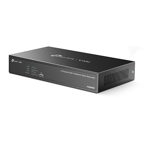 TP-Link VIGI NVR1004H-4P-2TB VIGI 4-Channel PoE+ NVR, 2TB HDD