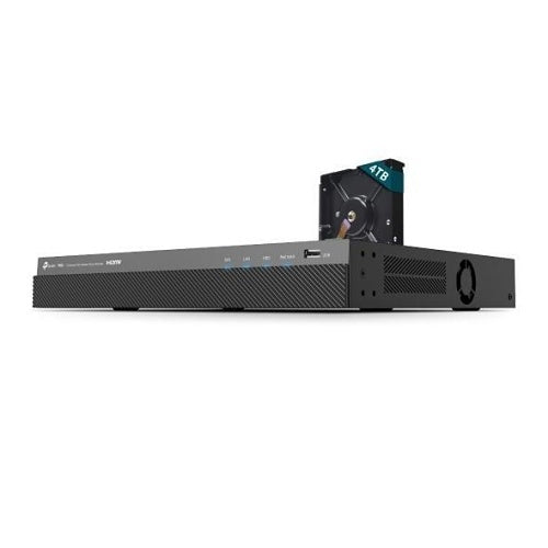 TP-Link VIGI NVR2016H-16MP VIGI Series 16-Channel PoE+ Network Video Recorder with 4K HDMI Output
