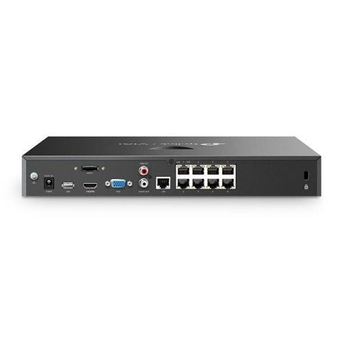 TP-Link VIGI NVR2008H-8MP VIGI Series 8-Channel PoE+ Network Video Recorder with 4K HDMI Output