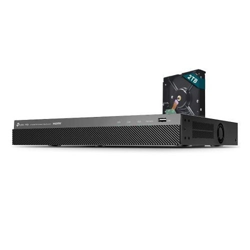 TP-Link VIGI NVR2008H-8MP VIGI Series 8-Channel PoE+ Network Video Recorder with 4K HDMI Output
