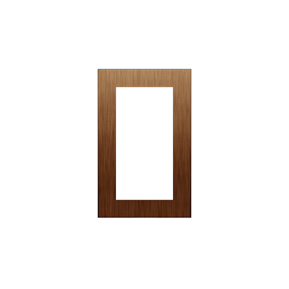 Control4® Lux Faceplate, 1 Gang - Antique Bronze