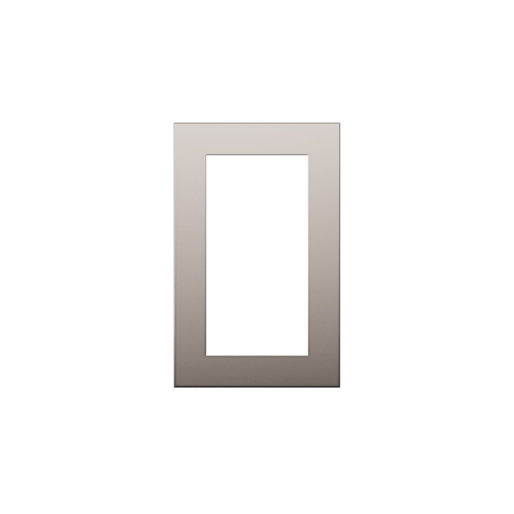 Control4® Lux Faceplate, 1 Gang - Satin Nickel