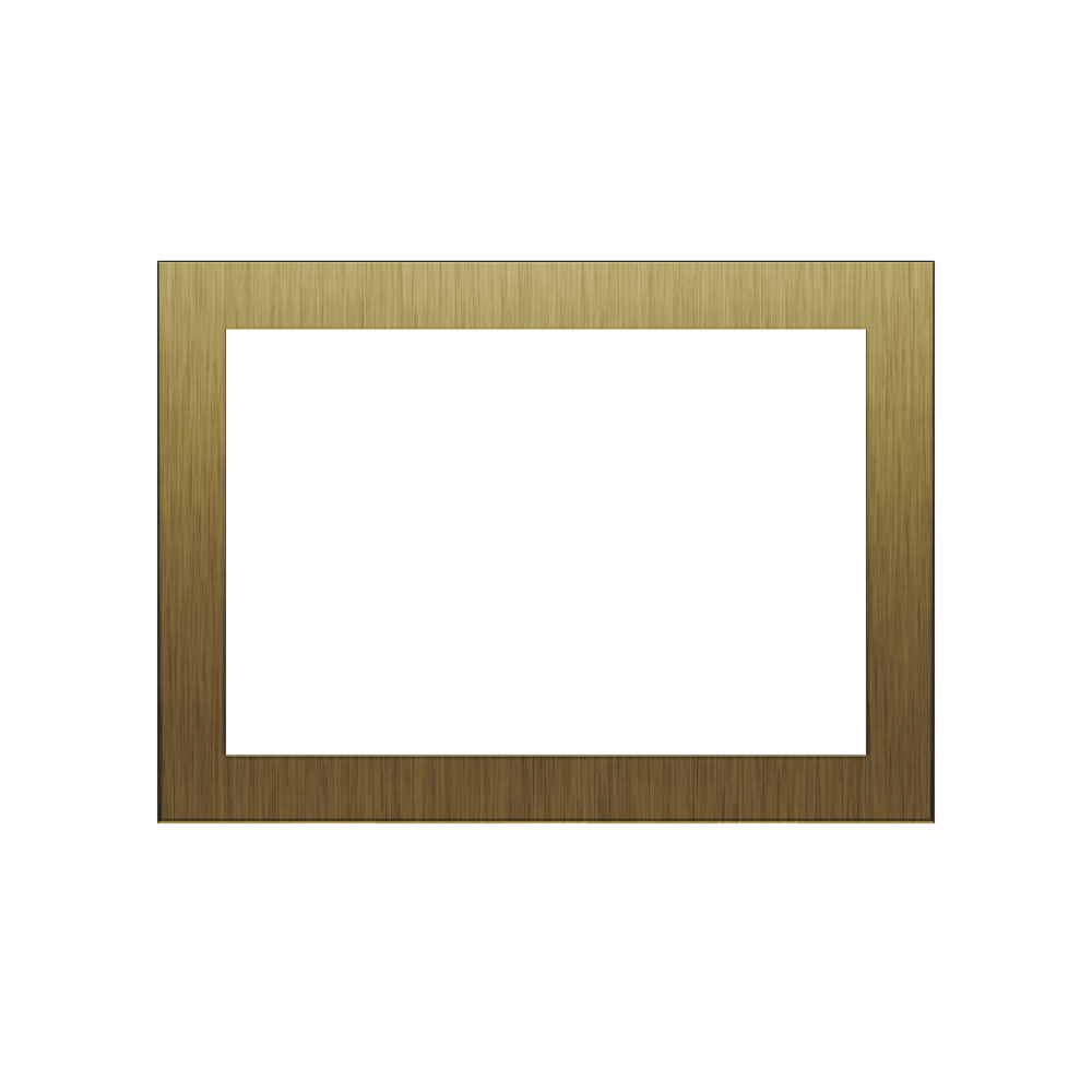 Control4® Lux Faceplate, 3 Gang - Antique Brass