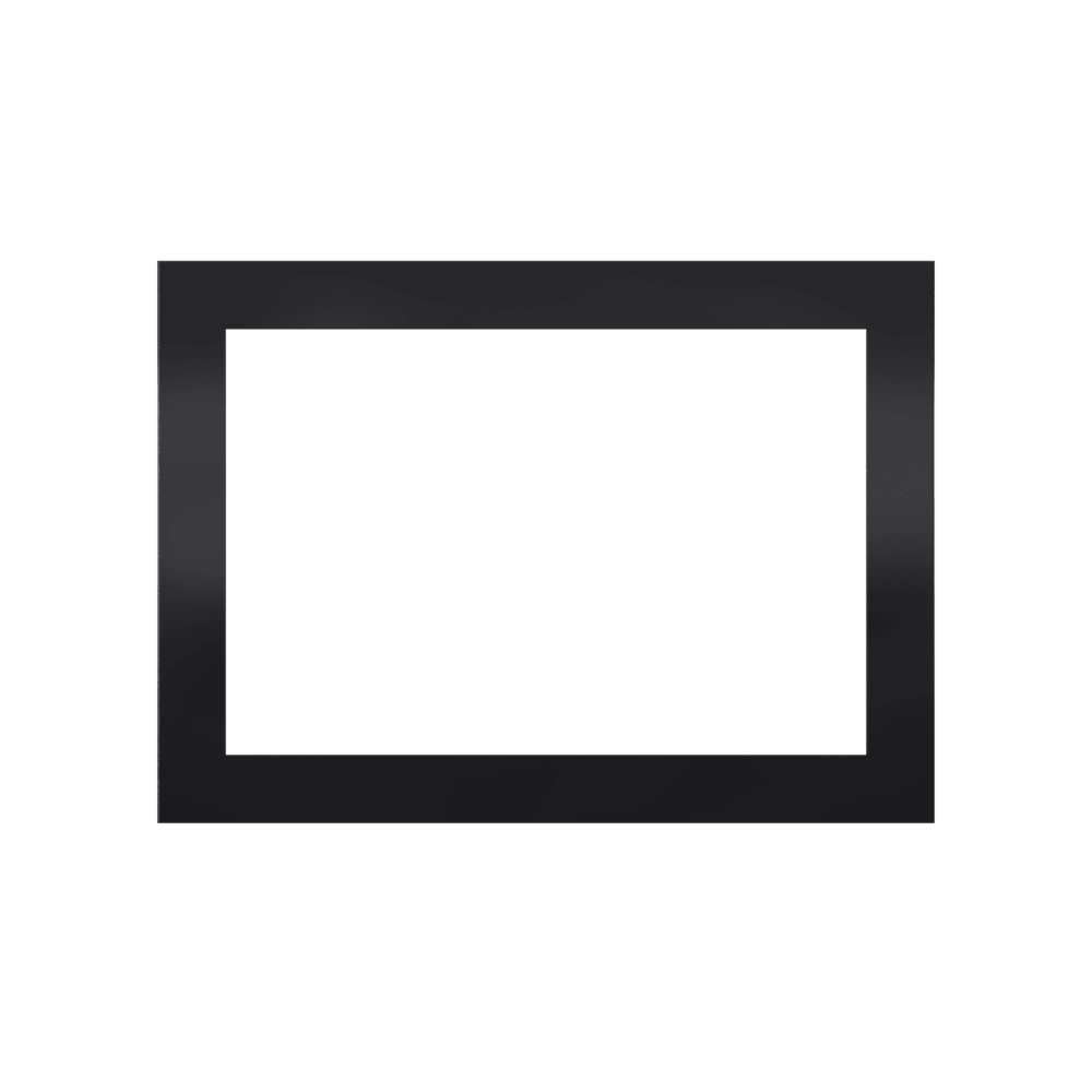 Control4® Lux Faceplate, 3 Gang - Black