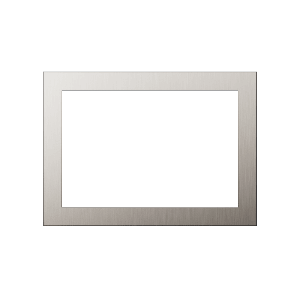 Control4® Lux Faceplate, 3 Gang - Matte Stainless