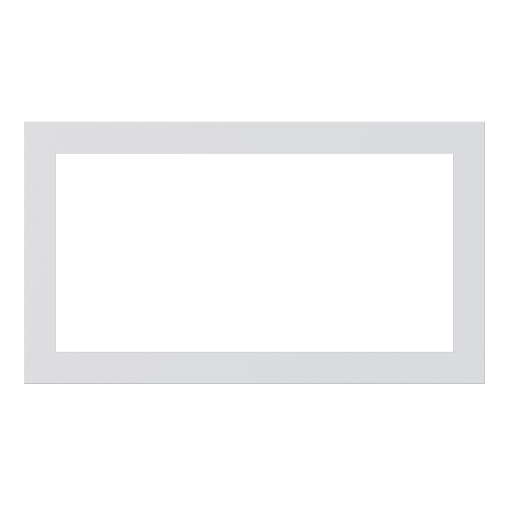 Control4® Lux Faceplate, 4 Gang - Light Gray