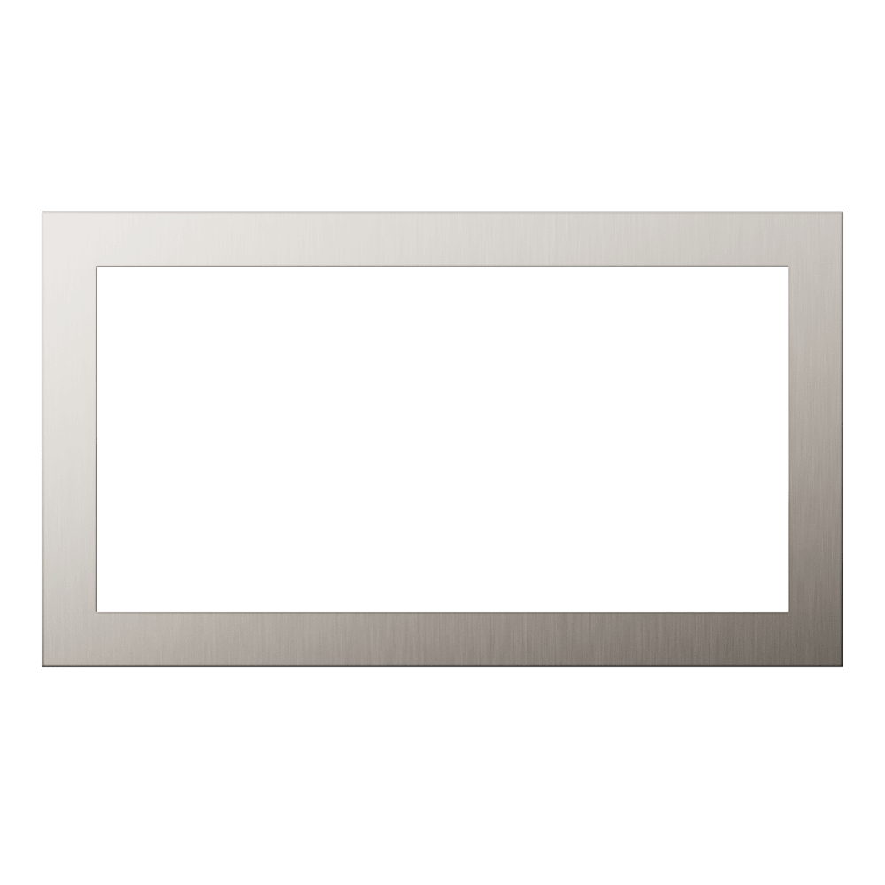 Control4® Lux Faceplate, 4 Gang - Matte Stainless