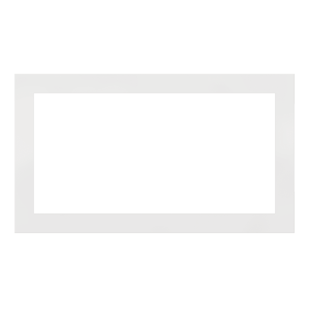 Control4® Lux Faceplate, 4 Gang - White