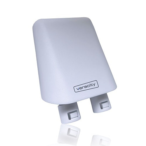 Veracity VHW-HWPS-CXT HIGHWIRE Powerstar XT External Ethernet & PoE Over Coax Camera Adapter, IP66/IP67/IP69K, NEMA 4X/6