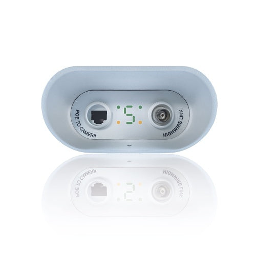Veracity VHW-HWPS-CXT HIGHWIRE Powerstar XT External Ethernet & PoE Over Coax Camera Adapter, IP66/IP67/IP69K, NEMA 4X/6